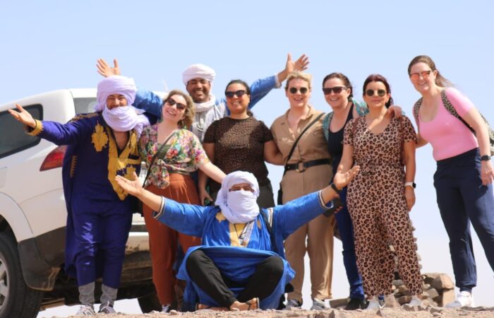 Merzouga Sahara Desert camel trekking luxury camp Morocco