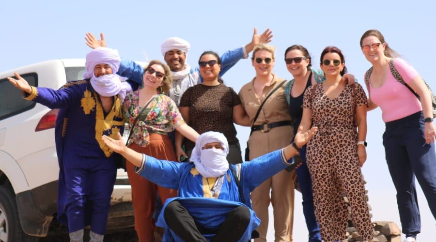 Merzouga Sahara Desert camel trekking luxury camp Morocco