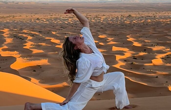 8 Days Sahara Yoga Retreat in Morocco with yoga, meditation, and desert landscapes