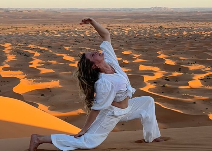 8 Days Sahara Yoga Retreat in Morocco with yoga, meditation, and desert landscapes